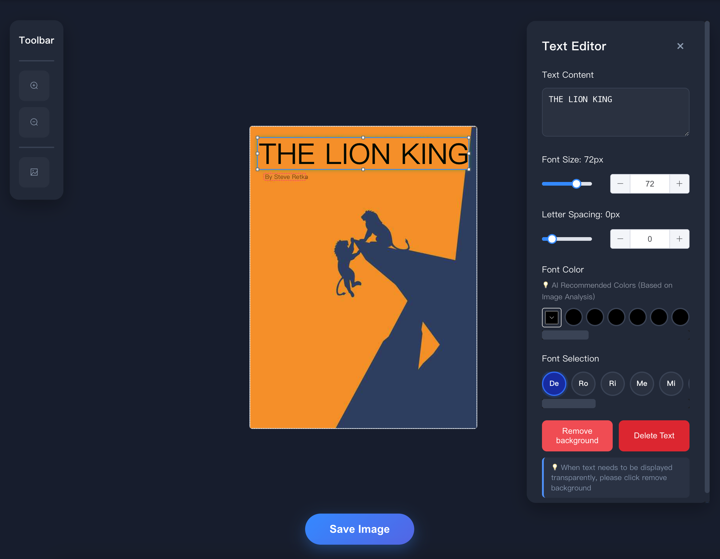 AI Text Recognition and Editing Features